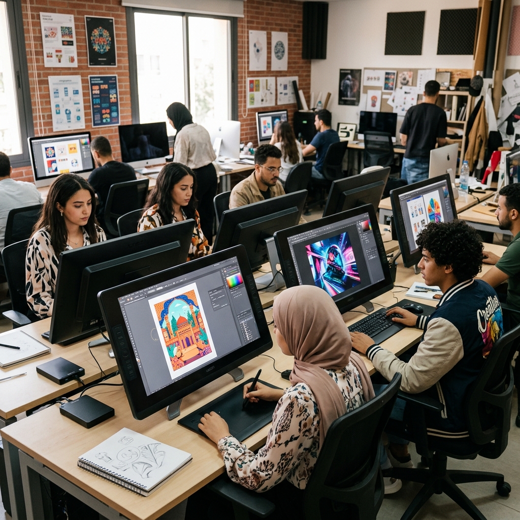 Formation Infographie & Design — Pôle Média & Audiovisuel