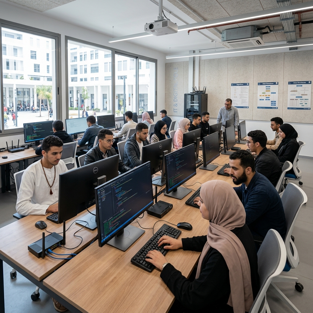 Pôle Informatique & Gestion — Groupe Instituts Excel Marrakech